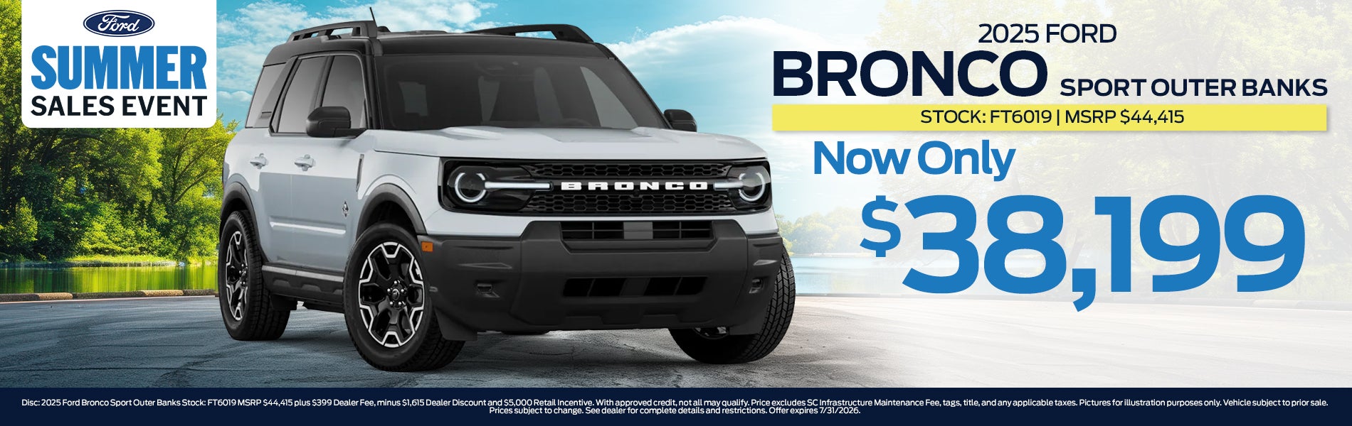 2025 Ford Bronco Sport Outer Banks