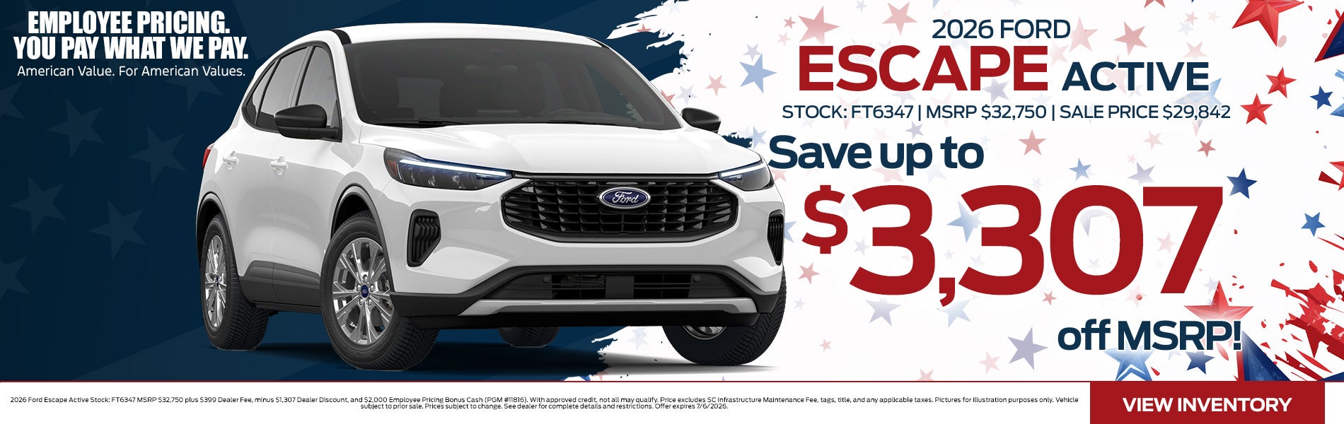 2026 Ford Escape Active