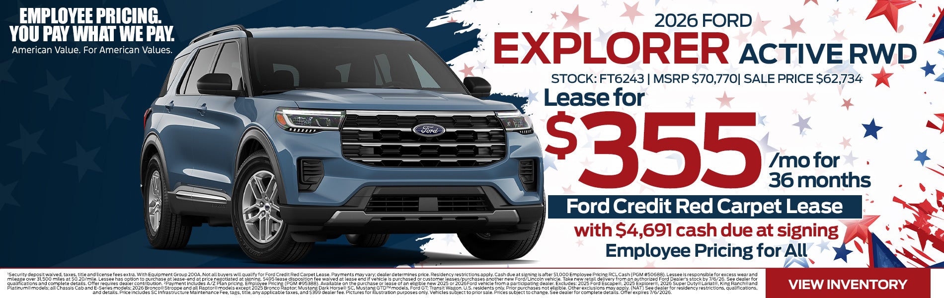 2026 Ford Explorer ST for Sale in Greenwood, SC