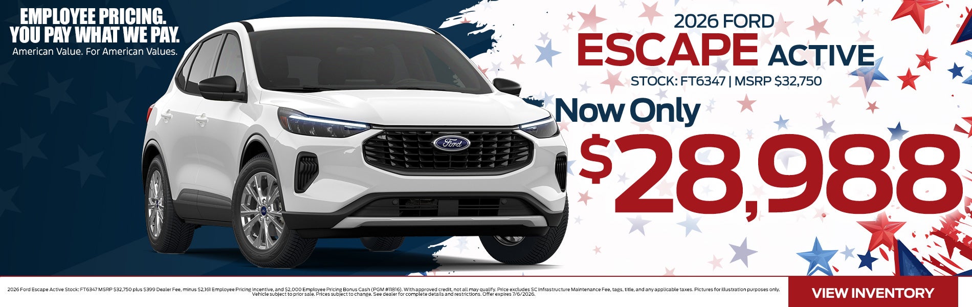2026 Ford Escape Active
