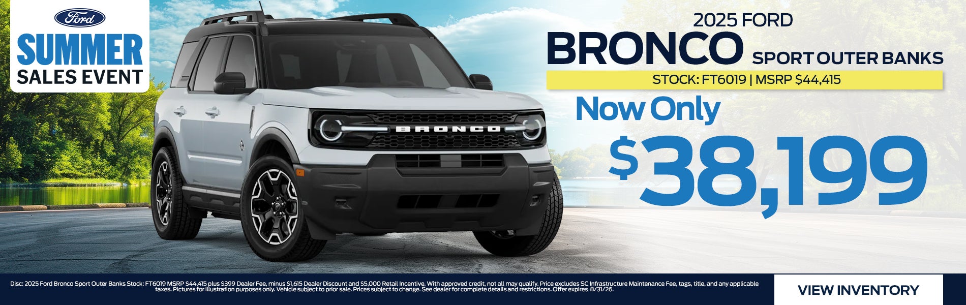 2025 Ford Bronco Sport Outer Banks