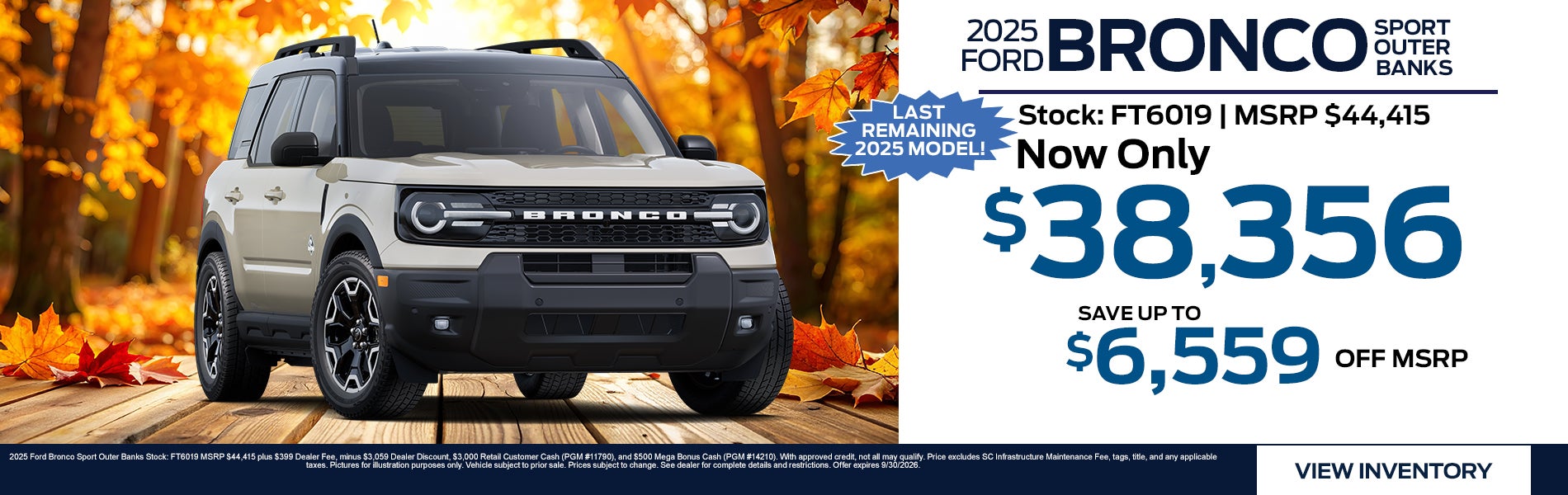 2025 Ford Bronco Sport Outer Banks
