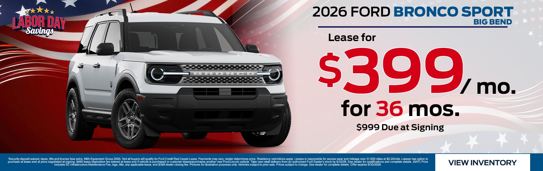2026 Ford Bronco Sport Outer Banks