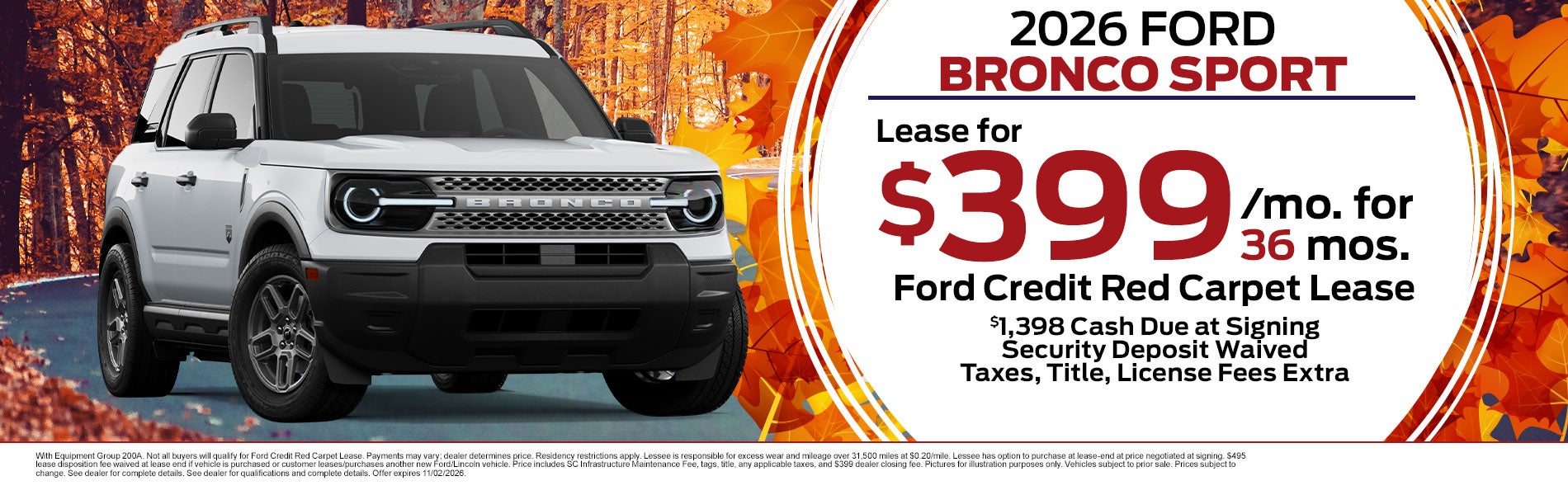 2026 Ford Bronco Sport