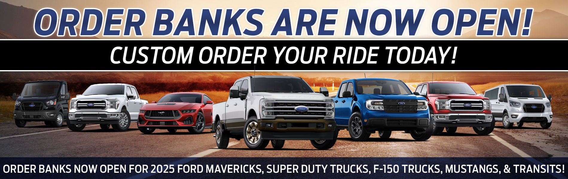 Custom Orders Now Open