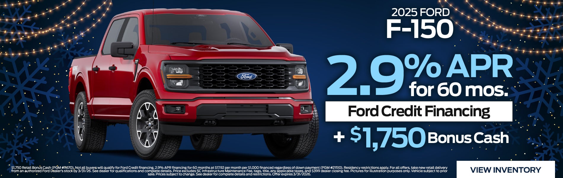 2025 Ford F-150 for Sale in Greenwood, SC