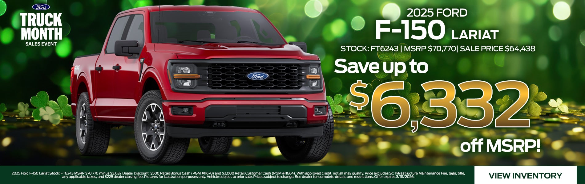 2025 Ford F-150 Lariat for Sale in Greenwood, SC