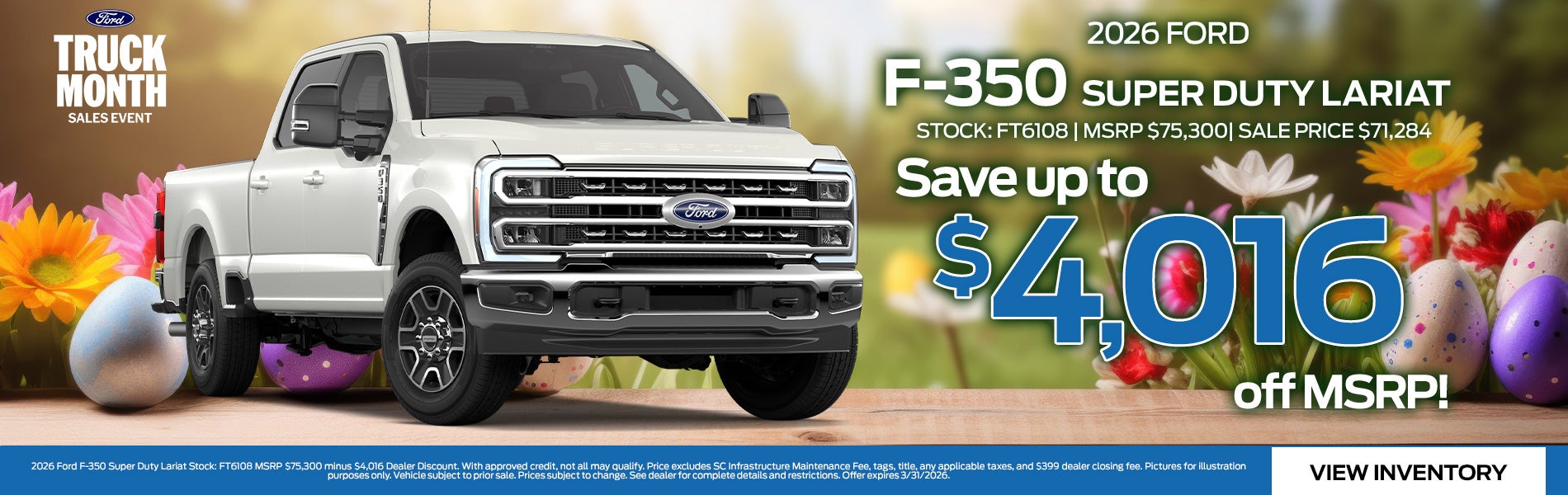 2026 Ford F-350 Super Duty Lariat for Sale in Greenwood, SC