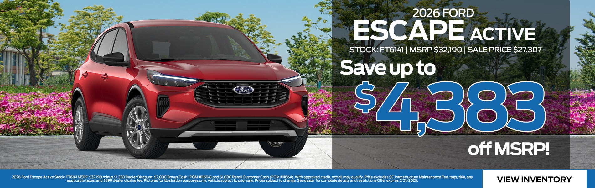 2026 Ford Escape Active for Sale in Greenwood, SC